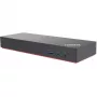 Lenovo Thunderbolt 3 Dock Gen 2 Generalüberholt (juodos spalvos, HDMI, DisplayPort, USB, Thunderbolt 3)