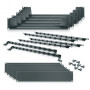 Middle Atlantic Products BUNDLE-LARGE montavimo rinkinys, juodas