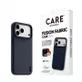 CARE by PanzerGlass Fusion Fabric dėklas mėlynas su MagSafe, skirtas iPhone 17 Pro Max