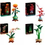 LEGO Botanicals Keturių sezonų rinkinys žolinės arbatos rinkinys, 4 x 50g birių lapų mišiniai, be kofeino, veganiškas, be glitimo