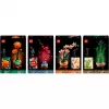 LEGO Botanicals Keturių sezonų rinkinys žolinės arbatos rinkinys, 4 x 50g birių lapų mišiniai, be kofeino, veganiškas, be glitimo