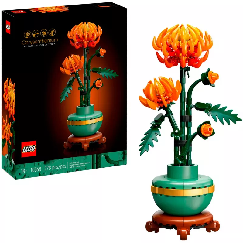 LEGO Botanicals Keturių sezonų rinkinys žolinės arbatos rinkinys, 4 x 50g birių lapų mišiniai, be kofeino, veganiškas, be glitimo