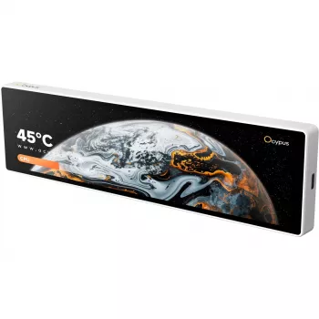 OCYPUS Sigma ES916 9,16 colio WUXGA IPS baltas monitorius su USB-C ir Mini HDMI