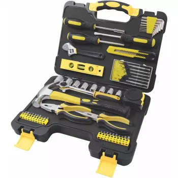 FIELDMANN FDG 5008-53R 53 dalių galvučių ir antgalių rinkinys su 1/4 inch ir 1/2 inch reketais, chromo vanadžio plienas, metrinė sistema