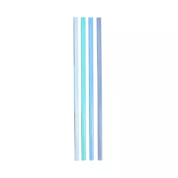 STANLEY šiaudelių rinkinys 4 vnt. The Quencher Travel Tumbler 1,18L, mėlynas, BPA-free daugkartiniai šiaudeliai, tinka plauti indaplovėje, 305mm