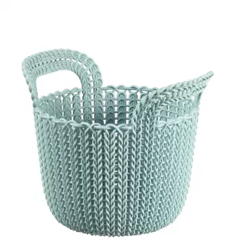 CURVER pintinė Knit XS apvali 3L 23x19x19 cm mėlyna