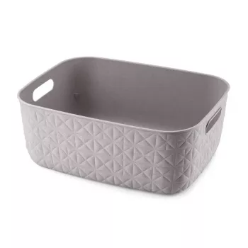 CURVER Softex M 12,5L laikymo krepšys, pilkai rudos spalvos, 37,9x29,2x14,3cm