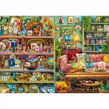 Schmidt Spiele Aus Alt mach Neu - mit Liebe dekoriert (1000 Teile) 1000 dalių dėlionė