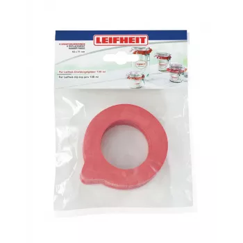 LEIFHEIT Atsarginiai guminiai tarpikliai 6 vnt. 43x71mm sandariems stiklainiams 135ml