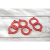 LEIFHEIT Atsarginiai guminiai tarpikliai 6 vnt. 43x71mm sandariems stiklainiams 135ml