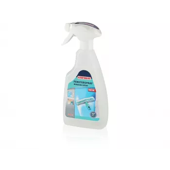 LEIFHEIT Window Spray Concentrate 500 ml koncentratas – 5 L langų valymo priemonės be dryžių stiklui, langams, veidrodžiams ir plytelėms, optimizuota langų siurbliams