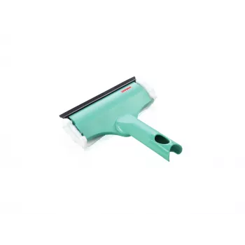 LEIFHEIT Window & Frame Cleaner 3in1 Mini micro duo - 20 cm mikrofilo galvutė su integruotu valytuvu, suderinama su Click System