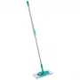 LEIFHEIT PowerClean M grindų šluota su teleskopiniu kotu, 33 cm, žalia/pilka