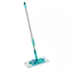 LEIFHEIT PowerClean M grindų šluota su teleskopiniu kotu, 33 cm, žalia/pilka
