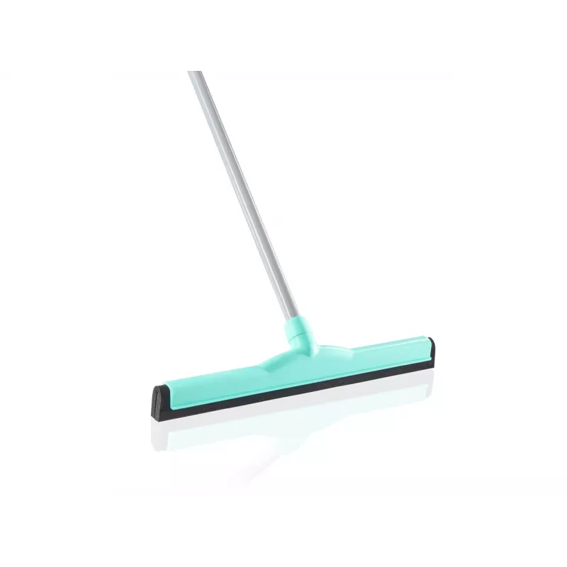 LEIFHEIT Classic Aqua Collect grindų šluota su teleskopiniu kotu, 45 cm, žalia/balta