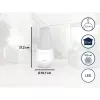 SOEHNLE Air Aromatizator Valencia ultragarsinis aromatinis difuzorius, 100 ml talpa, iki 4 val. veikimo, baltas/sidabrinis