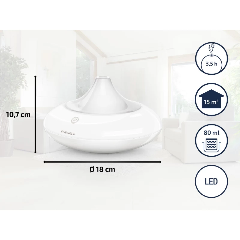 SOEHNLE Air Aromatizator Ravenna ultragarsinis aromatinis difuzorius
