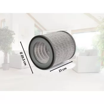 SOEHNLE AirFresh Clean Connect 500 H13 HEPA + anglies filtras (keičiamas)