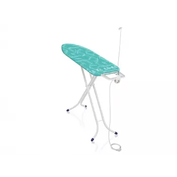 LEIFHEIT Air Board M Compact Plus lyginimo lenta 120x38cm su Thermo-Reflect technologija, reguliuojamas aukštis 75-95cm, sulankstoma, medvilninis užvalkalas