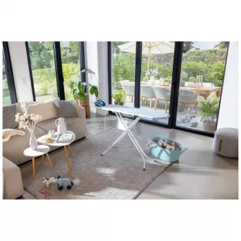 LEIFHEIT Classic S Basic lyginimo lenta 110x30cm su fiksuotu lygintuvo laikikliu ir 7 pakopų aukščio reguliavimu
