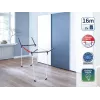 LEIFHEIT Pegasus 160 Solid Slim skalbinių džiovinimo stovas 16 m, sulankstomas, milteliniu būdu dažytas plienas, vidaus/lauko, juodas