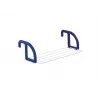 LEIFHEIT Classic Hanging Tumble Dryer 25 | 25 m džiovinimo ilgio | Grindinė skėtinė džiovykla | Dengtas plienas ir plastikas | Balta/Mėlyna | Vidaus/Lauko