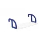 LEIFHEIT Classic Hanging Tumble Dryer 25 | 25 m džiovinimo ilgio | Grindinė skėtinė džiovykla | Dengtas plienas ir plastikas | Balta/Mėlyna | Vidaus/Lauko