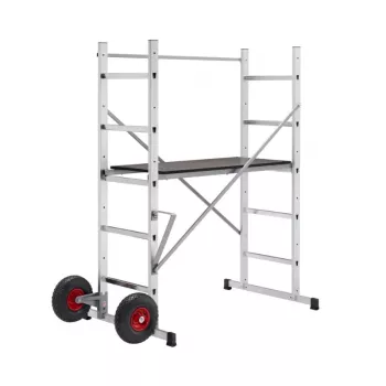 HAILO Scaffold HobbyStep H3 plieninės 2x5 laiptelių sulankstomos darbo platformos