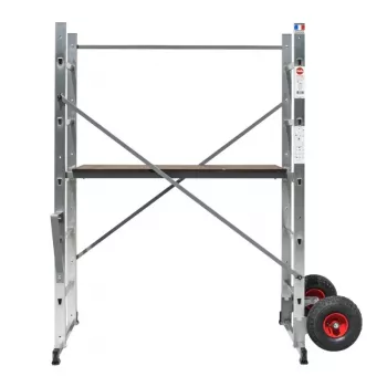 HAILO Scaffold HobbyStep H3 plieninės 2x5 laiptelių sulankstomos darbo platformos