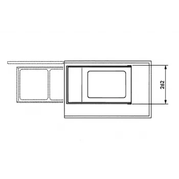 HAILO Multi-Box Duo L įleidžiamas šiukšlių konteineris, 2x14L, baltas
