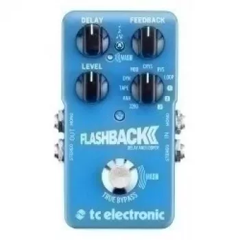 TC Electronic Flashback 2 Delay and Looper gitaros efektų pedalas su MASH footswitch, TonePrint, stereo I/O, True Bypass