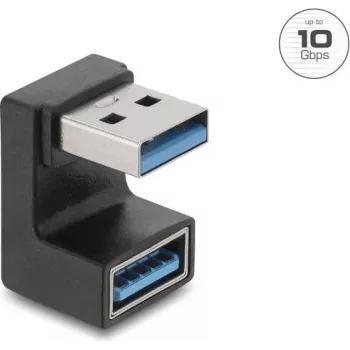 Delock USB 10 Gbps Type-A U-formos adapteris (kištukas-lizdas)