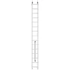 HAILO S80 ProfiStep duo kombinuotos kopėčios, aliuminis, 2x15 laiptelių, maks. apkrova 150 kg