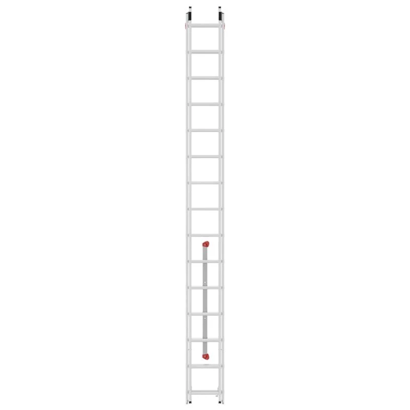 HAILO S80 ProfiStep duo kombinuotos kopėčios, aliuminis, 2x15 laiptelių, maks. apkrova 150 kg