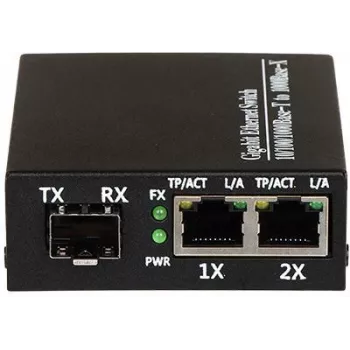 DELTA komutatorius SFP 2 prievadų Gigabit EXPERT-SFP-1/2
