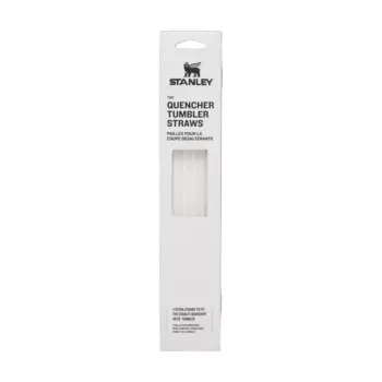 STANLEY šiaudelių rinkinys (4 vnt.) The Quencher Travel Tumbler 1,18L – permatomi, daugkartiniai, be BPA