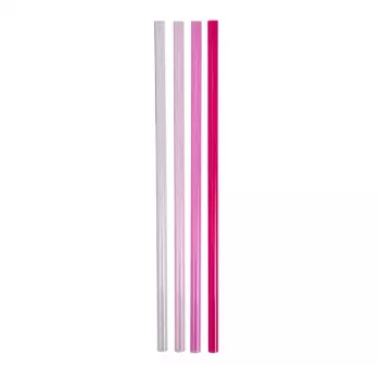 STANLEY šiaudelių rinkinys 4 vnt. The Quencher Travel Tumbler 1,18L rožinis