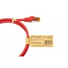 KABELMEISTER Cat.7 S/FTP tinklo kabelis, RJ45, TPE apvalkalas, be halogenų, raudonas, 7,5m