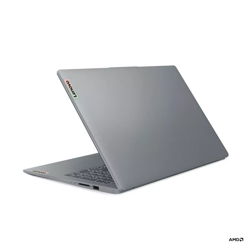 Lenovo IdeaPad Slim 3 15AMN8 15,6 inch Full HD IPS nešiojamas kompiuteris - AMD Ryzen 5, 16GB RAM, 512GB SSD, AMD Radeon 610M, Wi-Fi 6, Arctic Grey