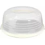 CURVER Apvali pyragų transportavimo dėžė Ø34.7x15.6 cm Cream