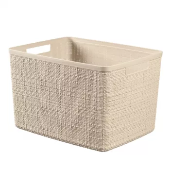 CURVER pintinė Jute L 20L 36x28x23cm Cream