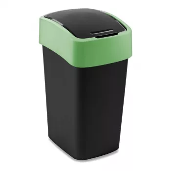Curver Flip Bin 25L šiukšlių krepšys juodas/žalias
