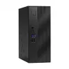 ASRock DeskSlim B760 Mini PC Barebone - Intel B760, LGA1700, DDR4 SO-DIMM, 2x M.2 PCIe Gen4, HDMI 2.1, DP 1.4, VGA, USB-C, Gigabit LAN, 1,92L, juodas