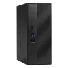 ASRock DeskSlim X600 Barebone mini kompiuteris, AMD AM5 lizdas, DDR5 SO-DIMM, PCIe Gen5 M.2, 2.5GbE, be RAM/atmintinės/OS, juodas