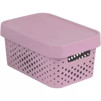CURVER Infinity Recycled 4,5 l rožinė dėžė daiktams laikyti 27x19x12 cm