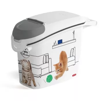 CURVER Pets Life pašaro laikymo konteineris šunims ir katėms 6 kg 15 L hermetiškas 23x50x36 cm