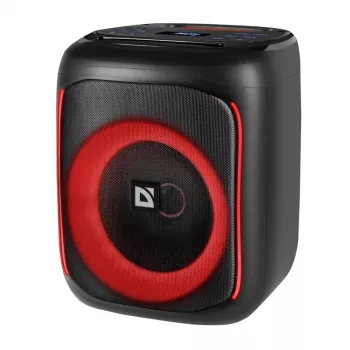 Defender BOOMER 50 Bluetooth garso kolonėlė 50W MP3/FM/SD/USB/AUX/TWS/LED/MIC Karaoke juoda