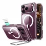 ESR Classic Hybrid Kickstand MagSafe dėklas iPhone 17 Pro / 18 Pro, permatomas