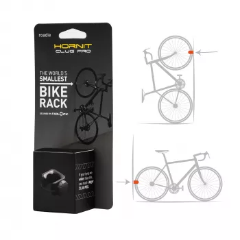 Hornit CLUG PRO Roadie Black S 7761RCP dviračių laikiklis - 23mm-32mm (1-1.25)