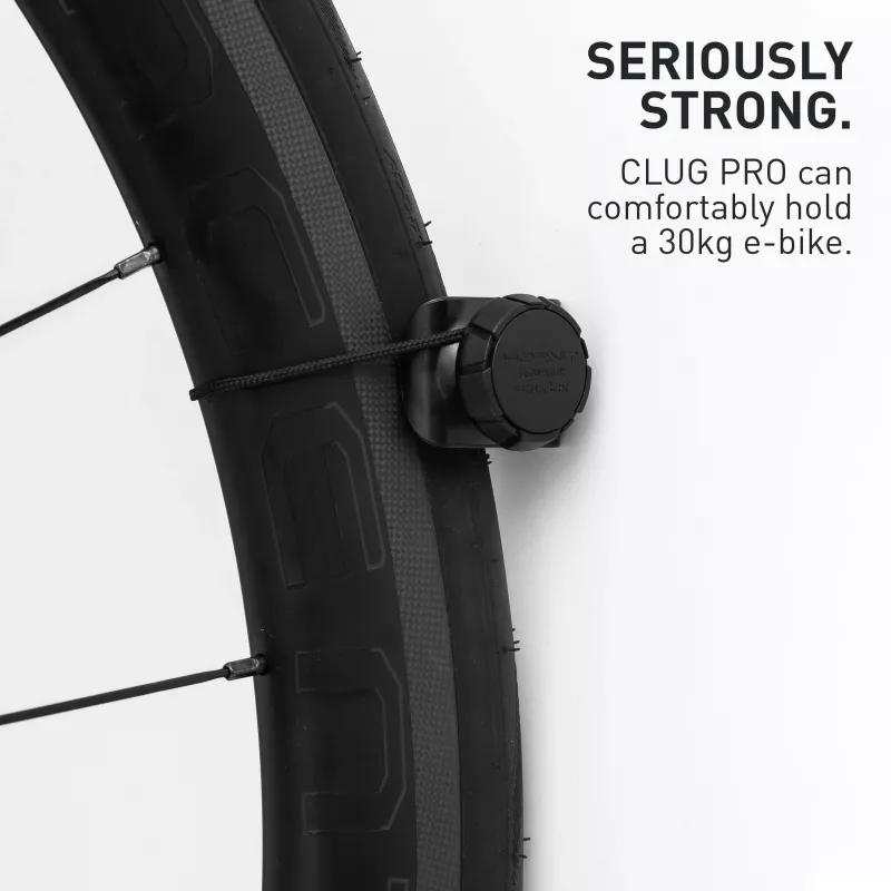 Hornit CLUG PRO Roadie Black S 7761RCP dviračių laikiklis - 23mm-32mm (1-1.25)